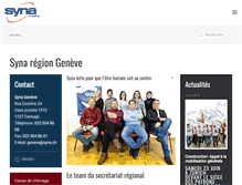 Tablet Screenshot of geneve.syna.ch