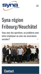 Mobile Screenshot of fribourg.syna.ch